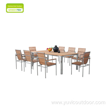 Teak Dining And Teak Chair Dining Set Table